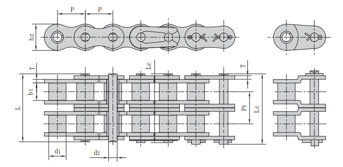 180-2_36A-2_<font color='red'>A系列</font>短節(jié)距雙排